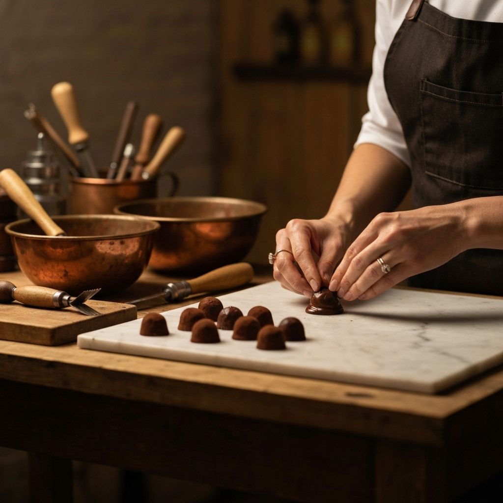 Chocolate making process